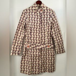 Ted Baker Floral Print Belted Coat